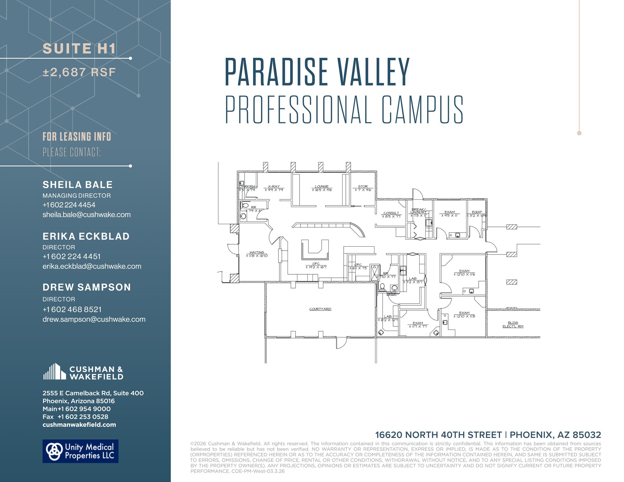 16620 N 40th St, Phoenix, AZ for lease Site Plan- Image 1 of 1