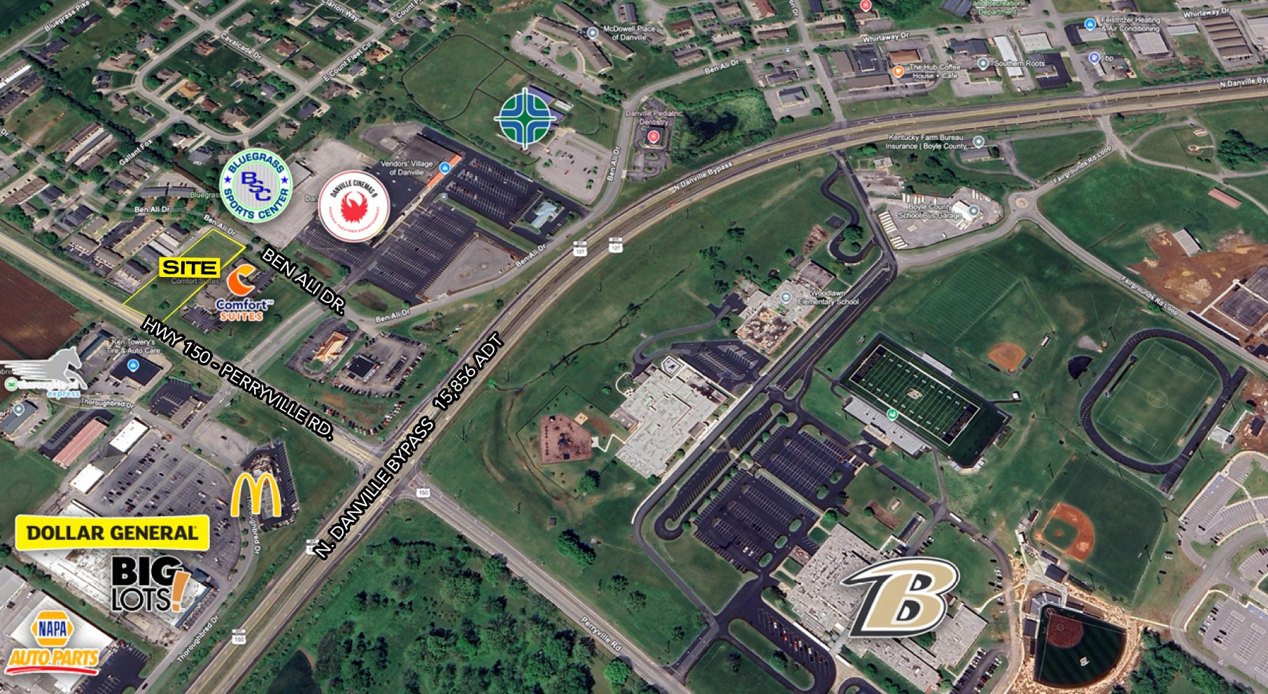 Ben Ali Dr, Danville, KY for sale Building Photo- Image 1 of 5