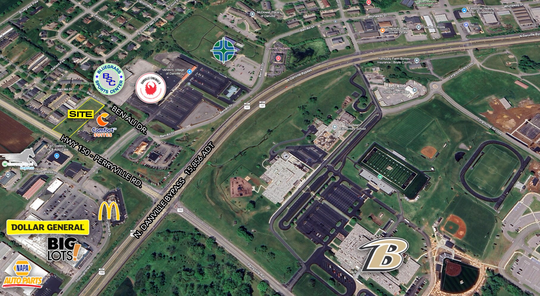 Ben Ali Dr, Danville, KY à vendre Photo du bâtiment- Image 1 de 5
