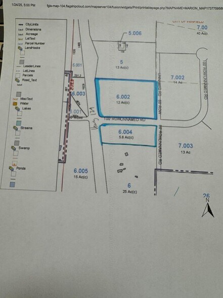 AL 129 Winfield AL, Winfield, AL à vendre - Plan cadastral - Image 2 de 2