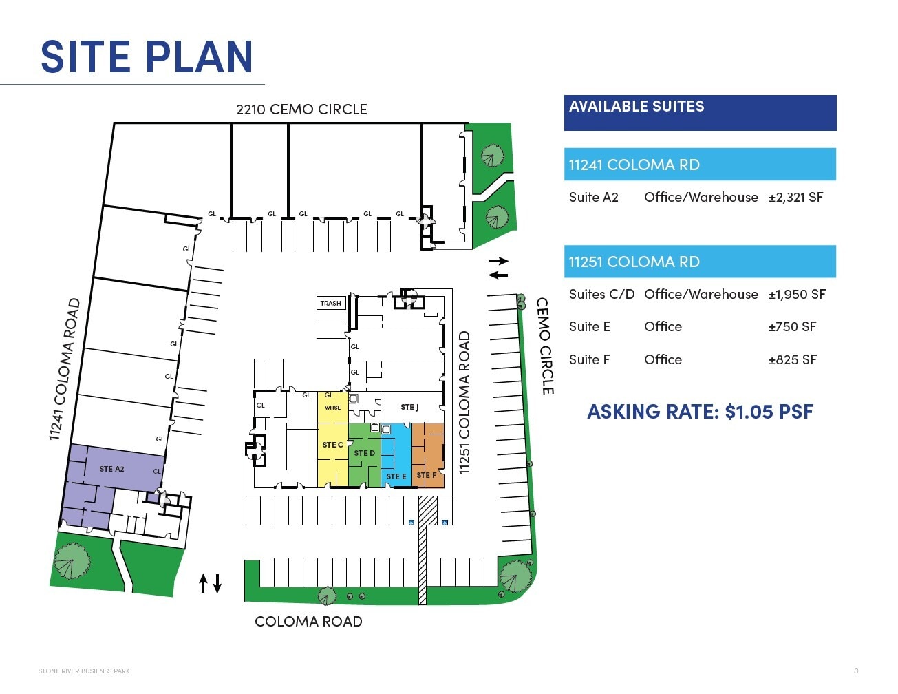 11251 Coloma Rd, Gold River, CA for lease Floor Plan- Image 1 of 1