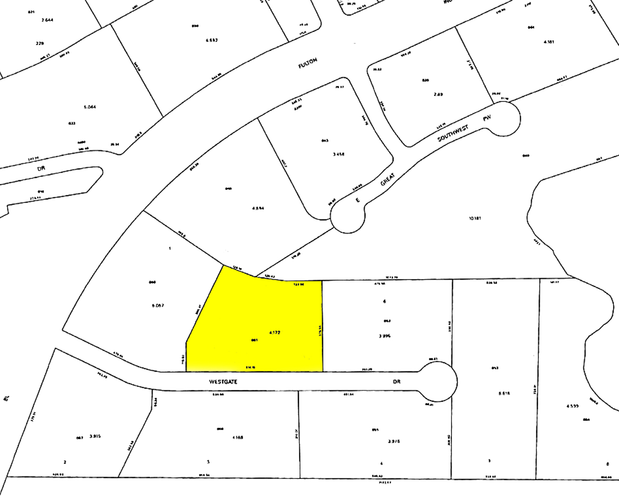 5275 Westgate Dr SW, Atlanta, GA for sale Plat Map- Image 1 of 1