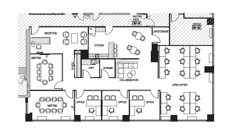 700 Bay St, Toronto, ON for lease Floor Plan- Image 1 of 1