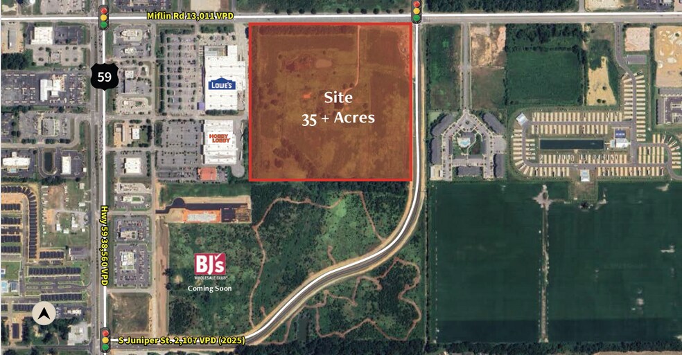 20324 Miflin Rd, Foley, AL à vendre - Aérien - Image 1 de 3