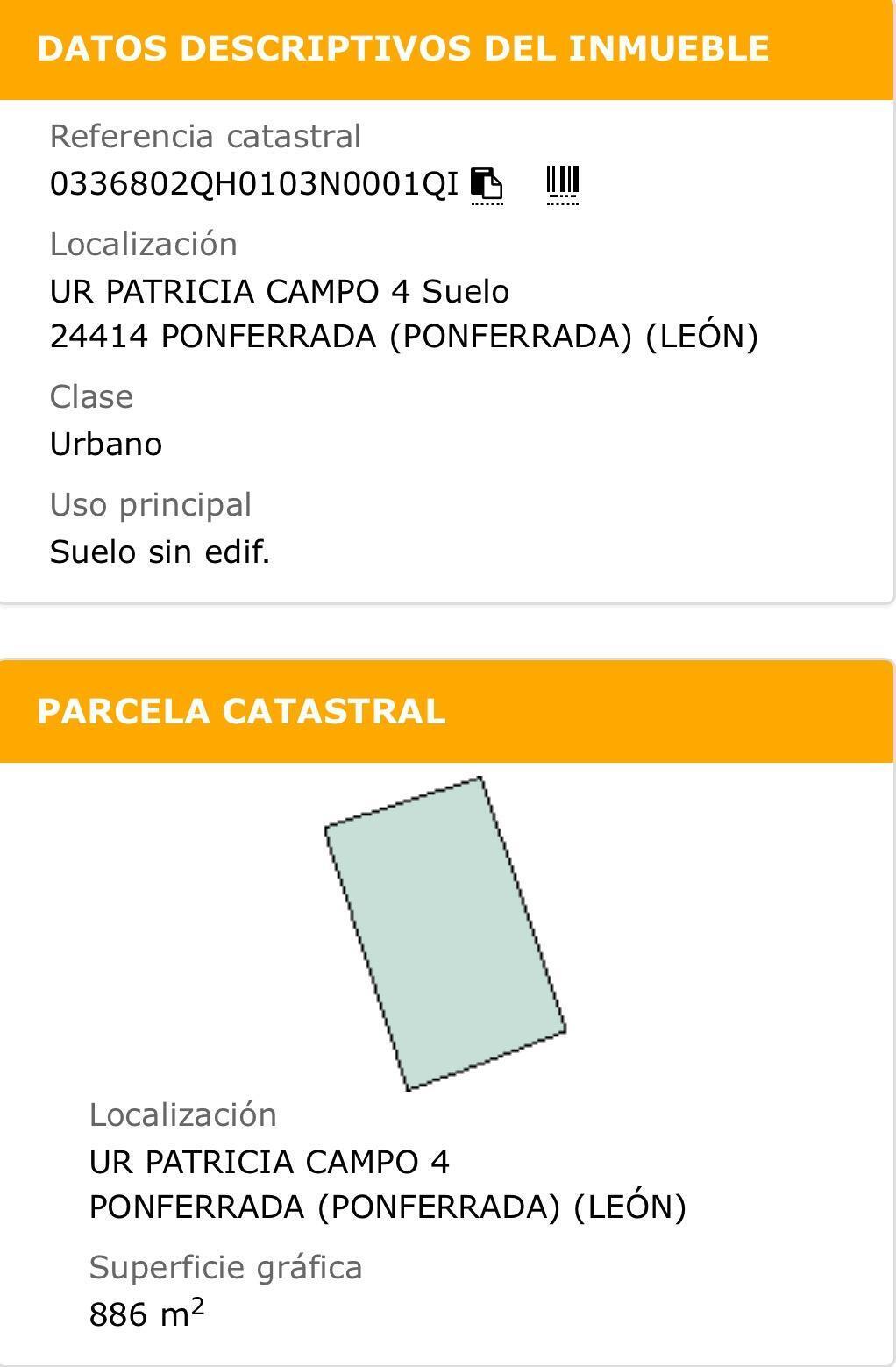 Terrain dans Ponferrada, León à vendre Photo principale- Image 1 de 11