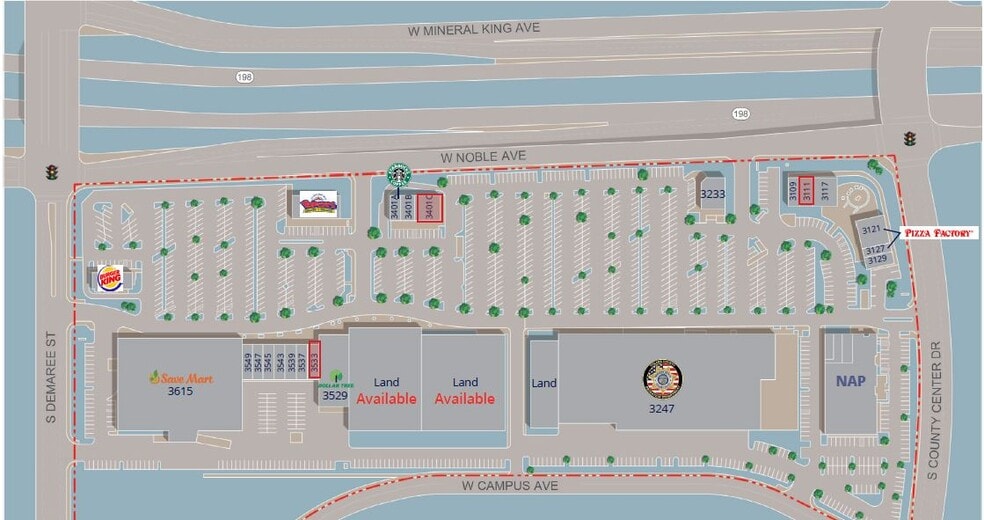 W Noble Dr, Visalia, CA for lease - Building Photo - Image 1 of 2