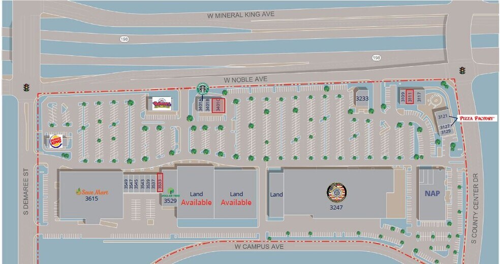 W Noble Dr, Visalia, CA à louer - Photo du bâtiment - Image 1 de 2