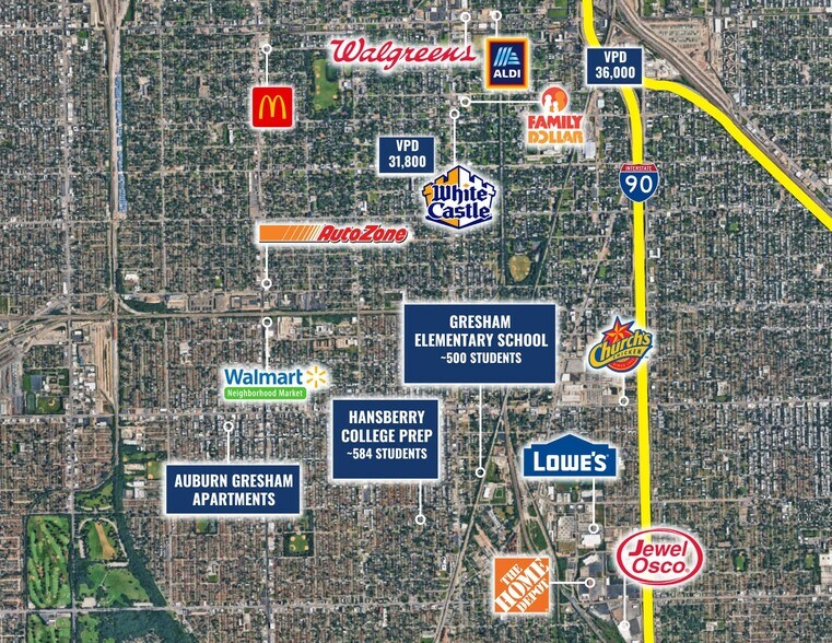 6646 S Halsted St, Chicago, IL à vendre - Photo du bâtiment - Image 2 de 2