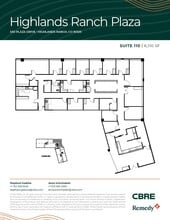 630 Plaza Dr, Highlands Ranch, CO for lease Floor Plan- Image 1 of 1