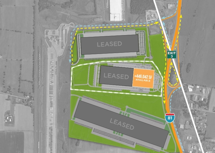 1760 Intermodal Ave, Greencastle, PA à louer - Plan de site - Image 2 de 2