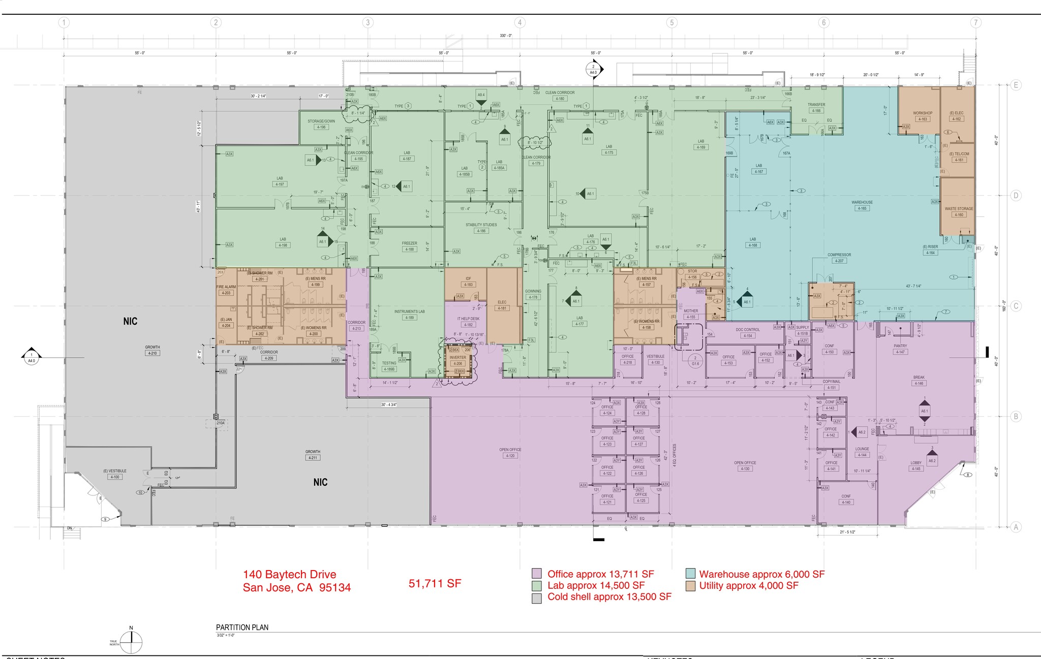 140 Baytech Dr, San Jose, CA for lease Site Plan- Image 1 of 1