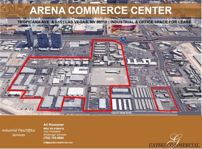 Plus de détails pour 3151-3183 W Tompkins Ave, Las Vegas, NV - Local d'activités à louer