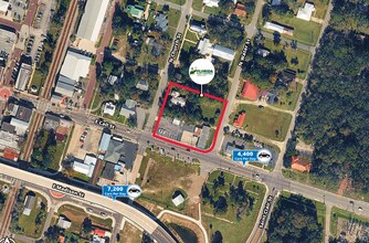 539 E Call St, Starke, FL - Aerial  map view