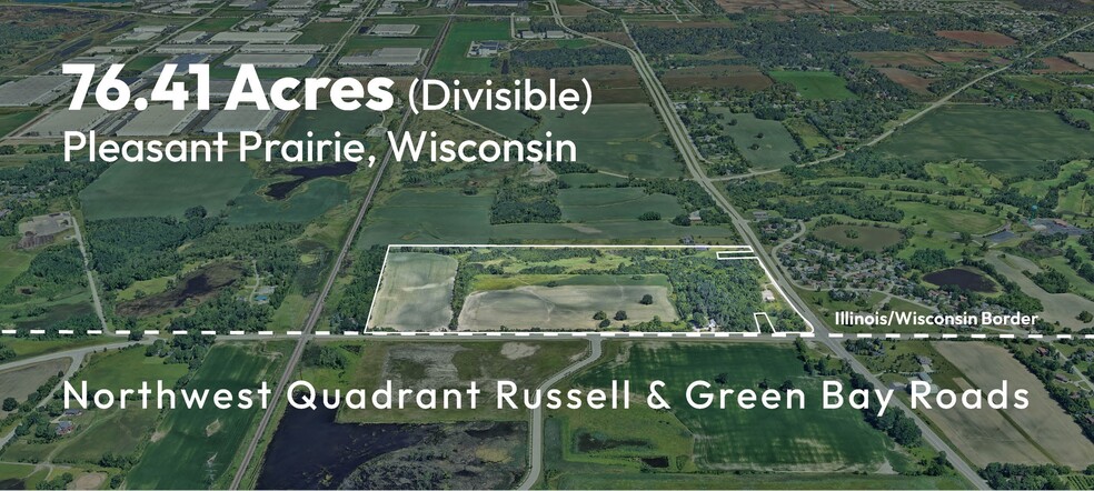 NWQ Russell Rd & Green Bay Rd, Pleasant Prairie, WI à vendre - Photo du bâtiment - Image 1 de 1