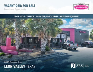 Plus de détails pour 6040 Bandera Rd, San Antonio, TX - Commerce de détail à vendre