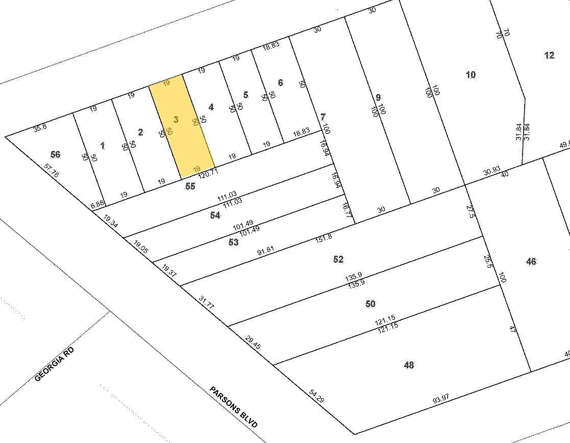 14712 45th Ave, Flushing, NY à vendre Plan cadastral- Image 1 de 1