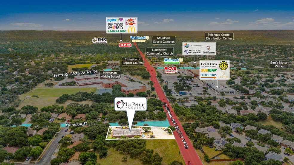 9401 Guilbeau Rd, San Antonio, TX à vendre - Photo du bâtiment - Image 2 de 5