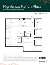 630 Plaza Dr, Highlands Ranch, CO for lease Floor Plan- Image 1 of 12