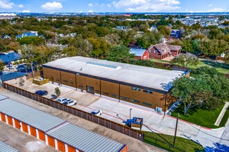 351 E Hudgins St, Grapevine, TX - AERIAL  map view - Image1