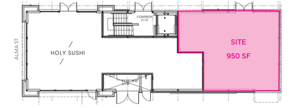 3441 Alma St, Palo Alto, CA à louer Plan d  tage- Image 2 de 2