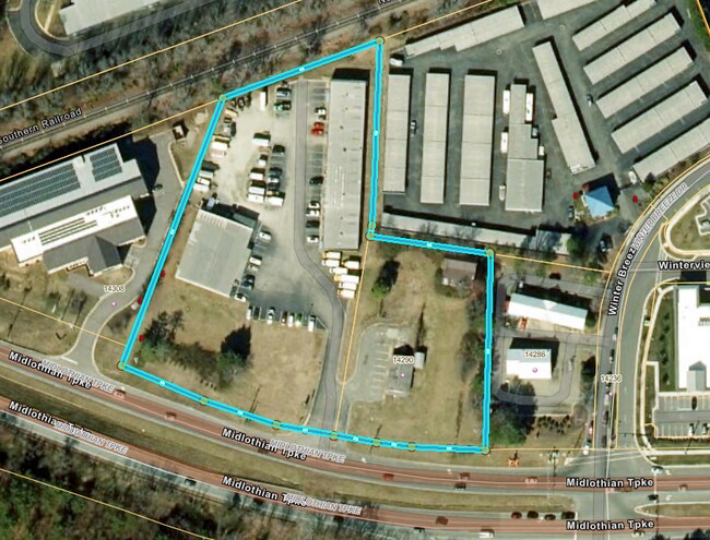 Plus de détails pour 14290-14300 Midlothian Tpke, Midlothian, VA - Terrain à vendre