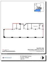 40 University Ave, Toronto, ON for lease Floor Plan- Image 1 of 1