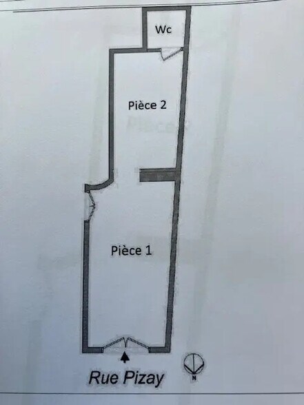 Retail in Lyon for lease - Floor Plan - Image 3 of 3