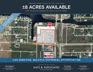 Plus de détails pour 3215 Tropicana Pky, Cape Coral, FL - Terrain à louer