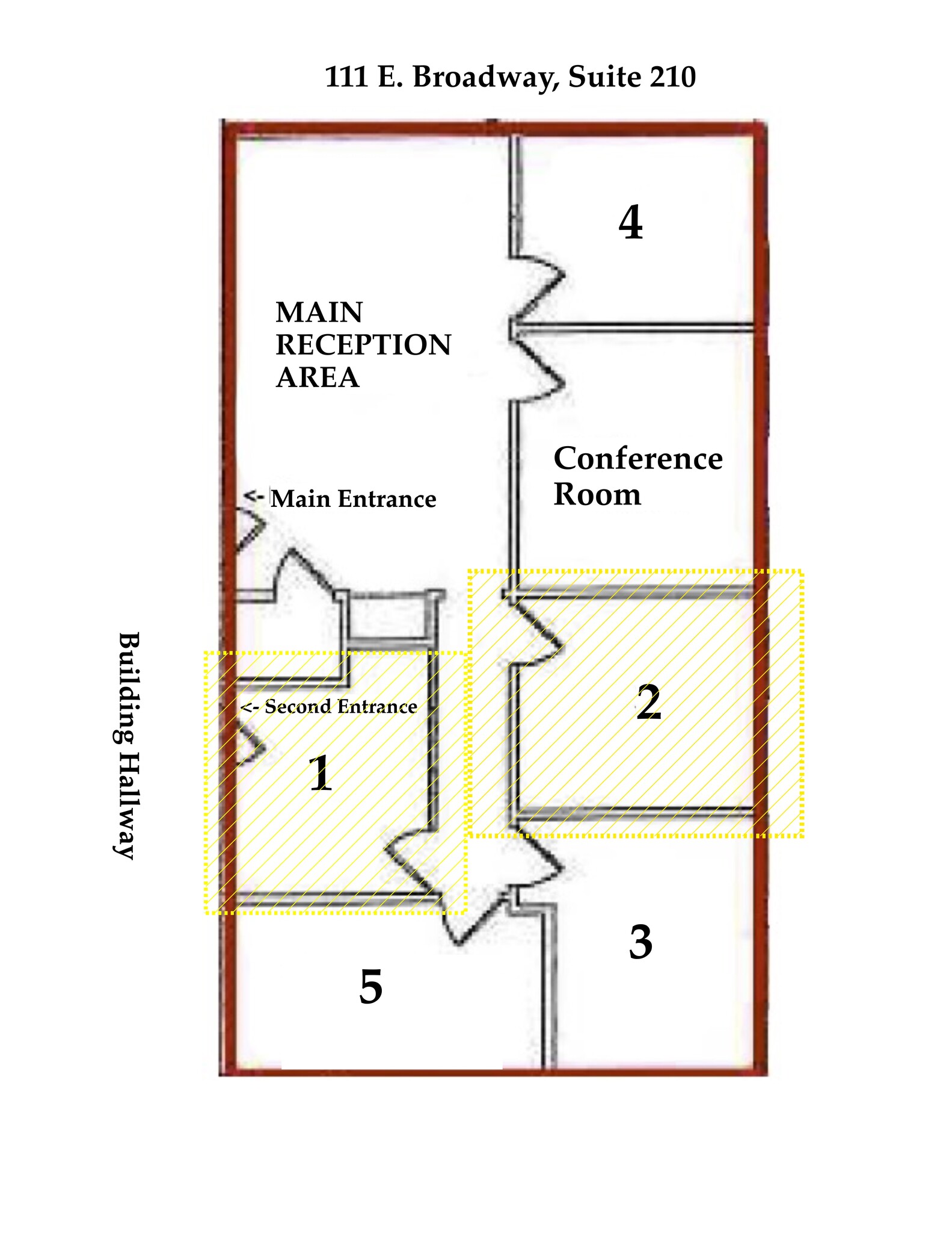 111 E Broadway, Glendale, CA for lease Site Plan- Image 1 of 1