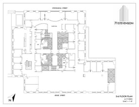 71 Stevenson St, San Francisco, CA for lease Floor Plan- Image 1 of 1