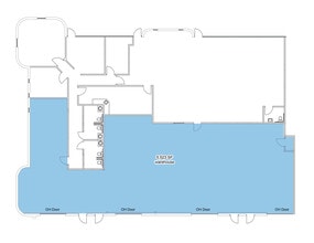 6100 NW 2nd St, Oklahoma City, OK for lease Floor Plan- Image 2 of 3