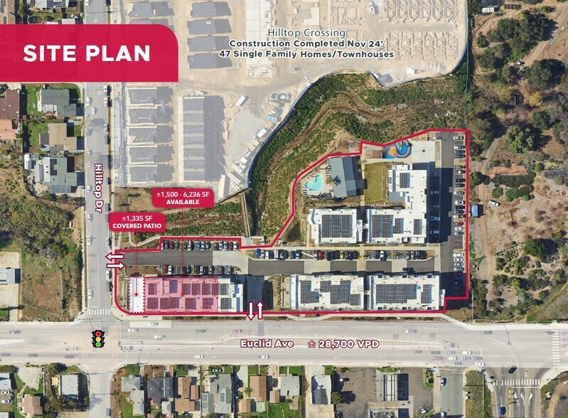 5032 Hilltop Dr, San Diego, CA à louer - Photo du bâtiment - Image 2 de 6