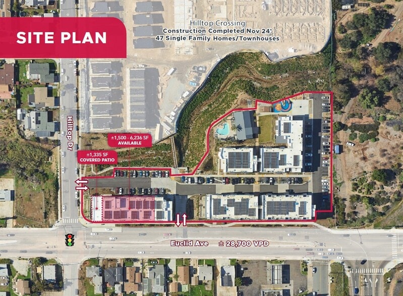 5032 Hilltop Dr, San Diego, CA à louer - Photo du bâtiment - Image 2 de 6