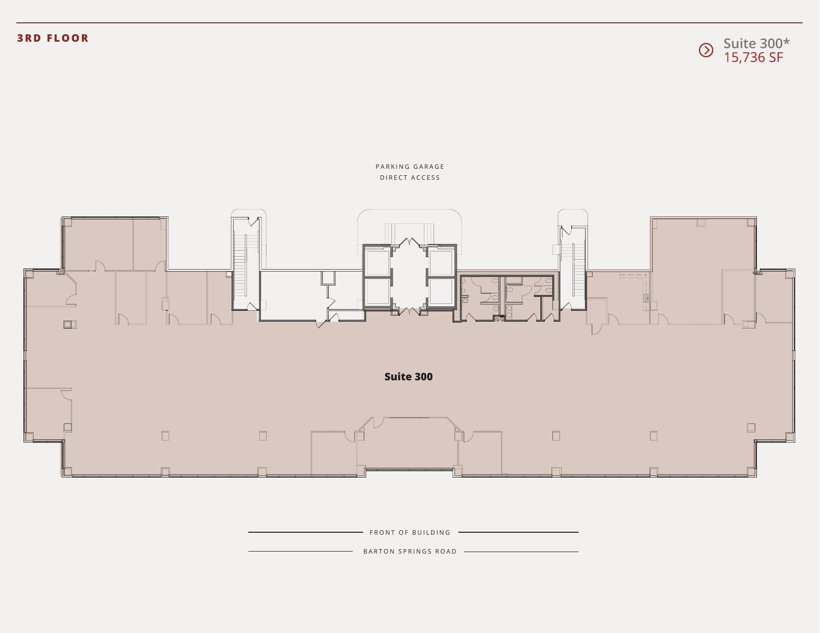811 Barton Springs Rd, Austin, TX à louer Plan d’étage- Image 1 de 1