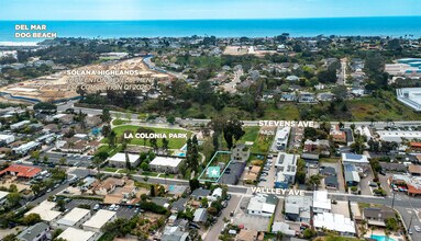 701 Valley Ave, Solana Beach, CA - AERIAL  map view