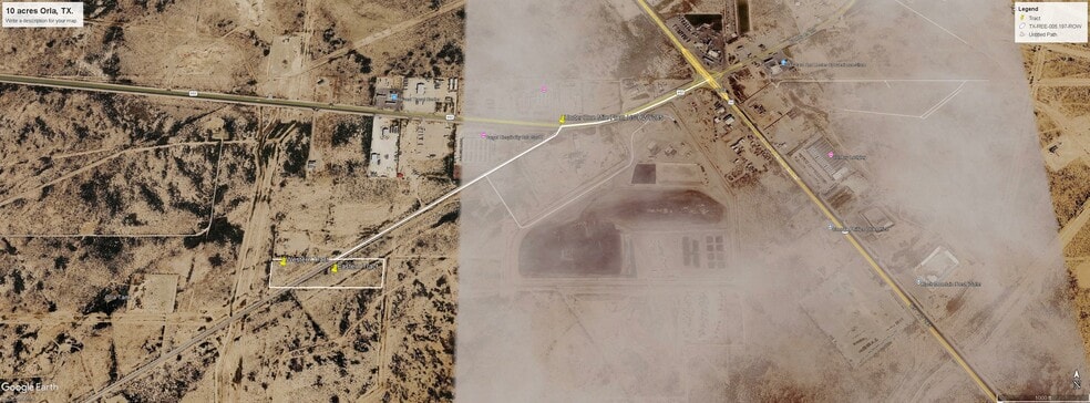 Property ID 6353, Orla, TX for lease - Aerial - Image 2 of 2
