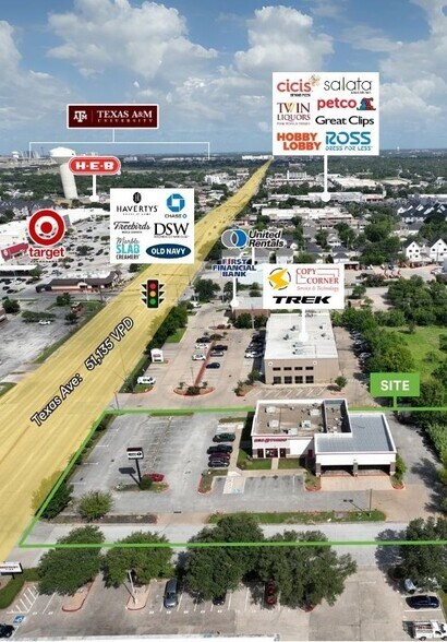 2319 S Texas Ave, College Station, TX à vendre - Photo du bâtiment - Image 2 de 12