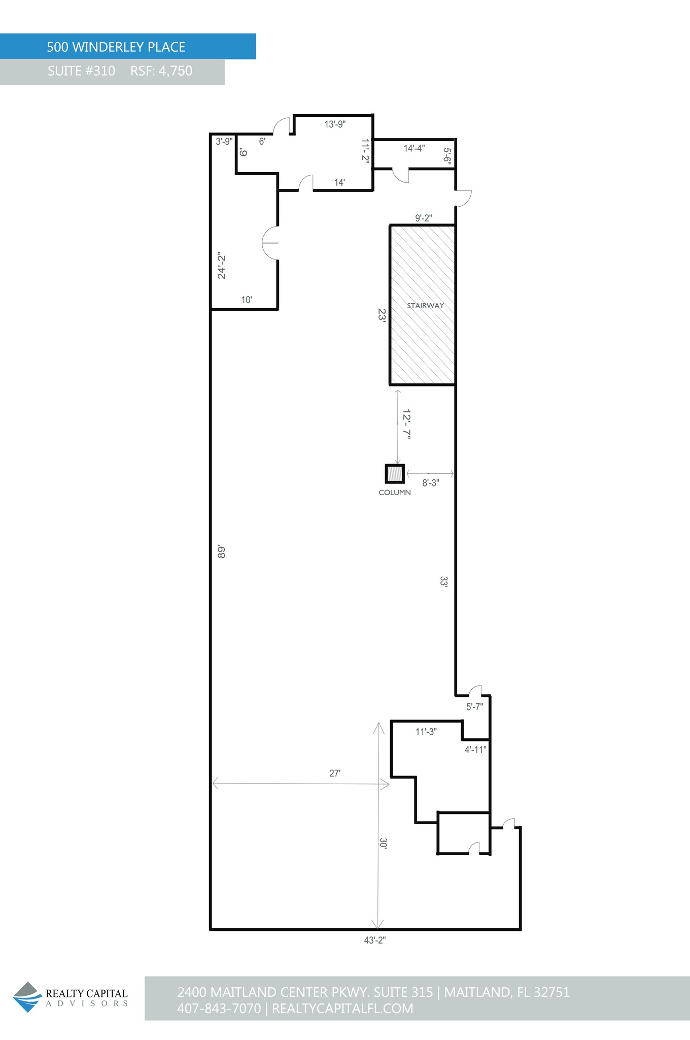 2400 Maitland Center Pky, Maitland, FL à louer Plan de site- Image 1 de 5