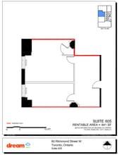 80 Richmond St W, Toronto, ON for lease Floor Plan- Image 1 of 1