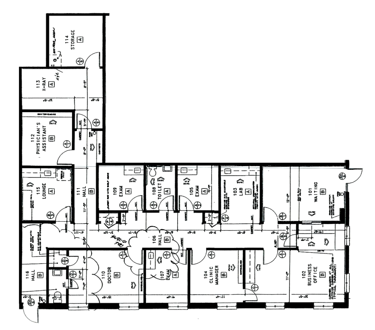1225 E Cliff Dr, El Paso, TX for lease Floor Plan- Image 1 of 1