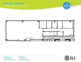 150 N Martingale Rd, Schaumburg, IL à louer Plan d  tage- Image 1 de 1