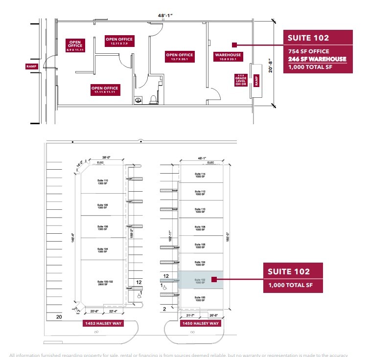 1450 Halsey Way, Carrollton, TX for lease Floor Plan- Image 1 of 1