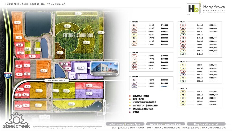 Industrial Access Road park, Trumann, AR à vendre - Photo du bâtiment - Image 2 de 7