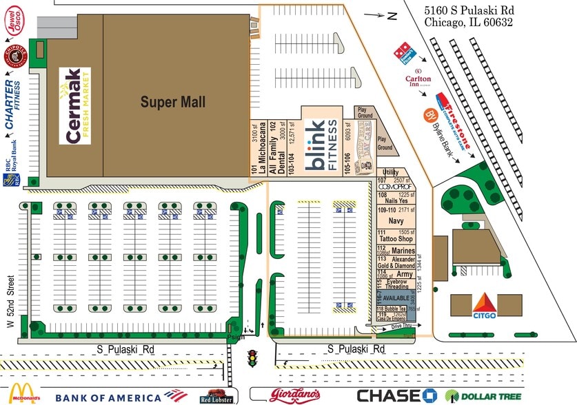 5160 S Pulaski Rd, Chicago, IL for lease - Building Photo - Image 2 of 28