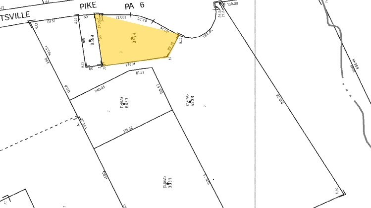 4418 Pottsville Pike, Reading, PA à vendre - Plan cadastral - Image 3 de 3