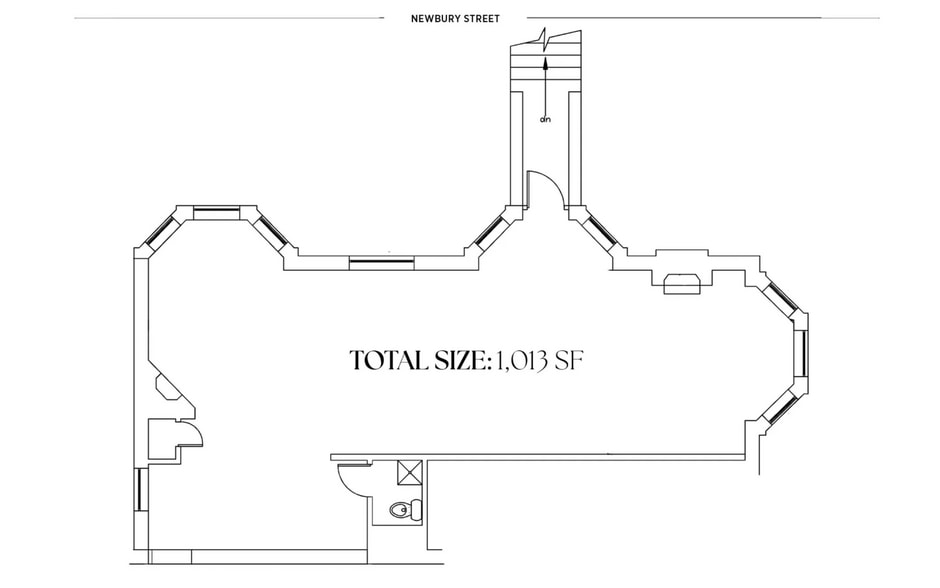 303-305 Newbury St, Boston, MA for lease - Floor Plan - Image 2 of 2