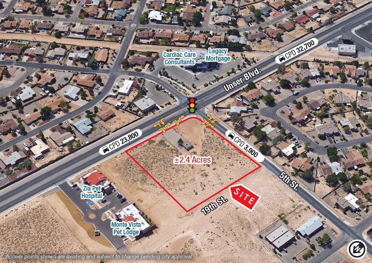Unser Blvd & 5th St, Rio Rancho, NM à vendre Photo du bâtiment- Image 1 de 4