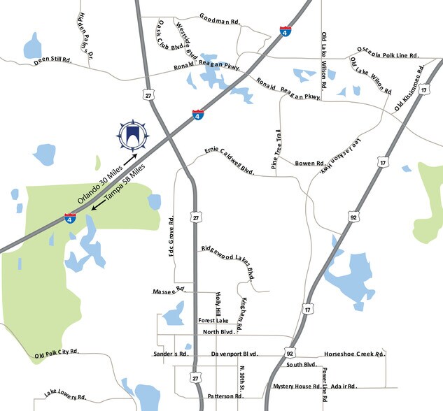 Interstate 4 & I 27, Davenport, FL à louer - Photo du bâtiment - Image 2 de 2