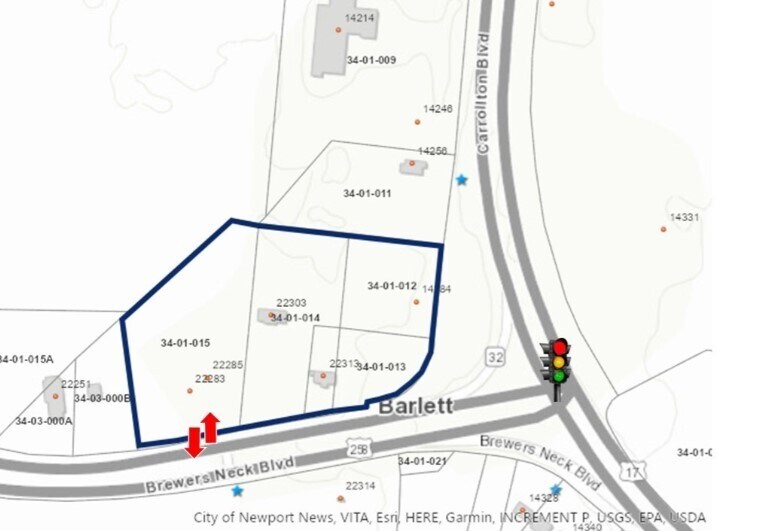 22313 Brewers Neck Blvd, Carrollton, VA à vendre - Photo du bâtiment - Image 3 de 3