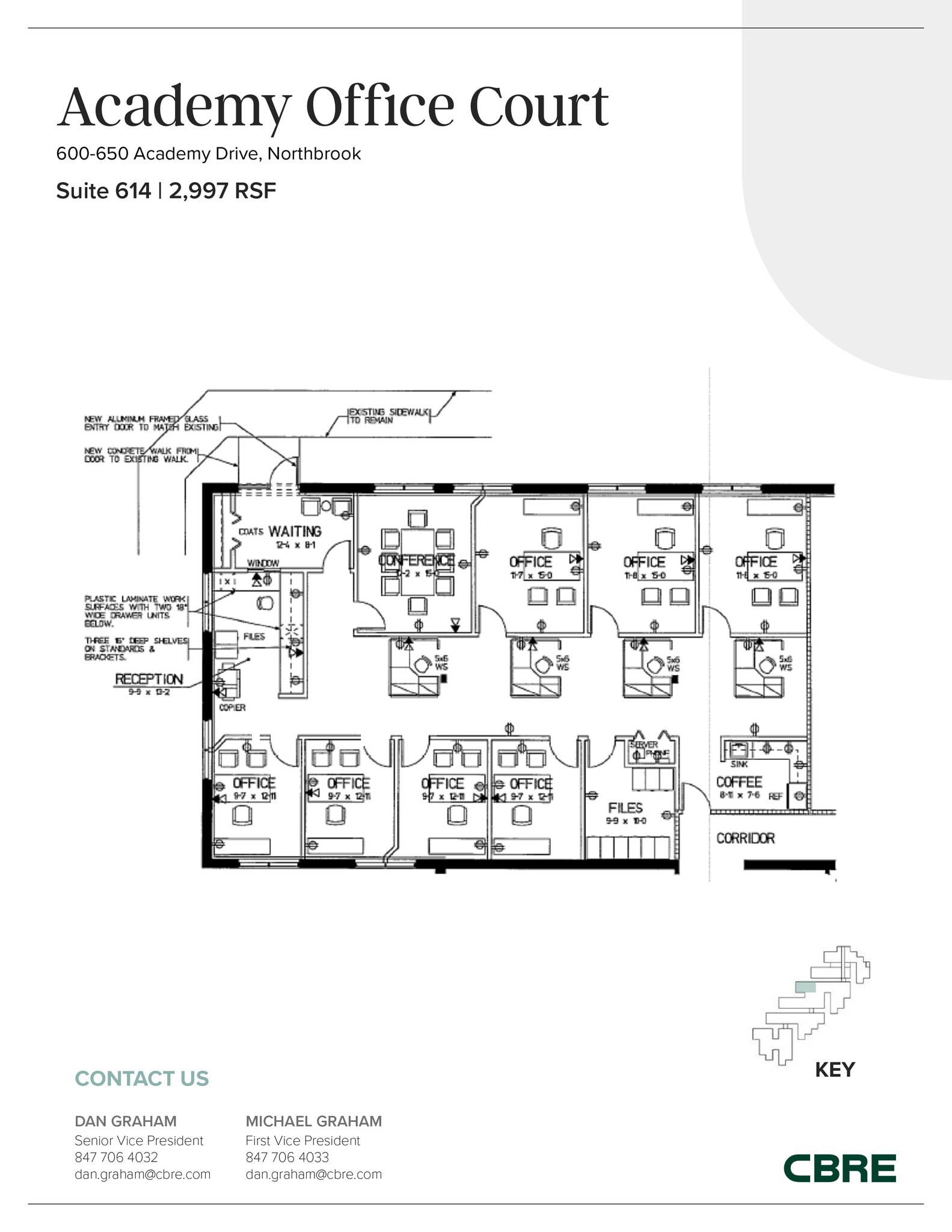 600-650 Academy Dr, Northbrook, IL for lease Floor Plan- Image 1 of 1
